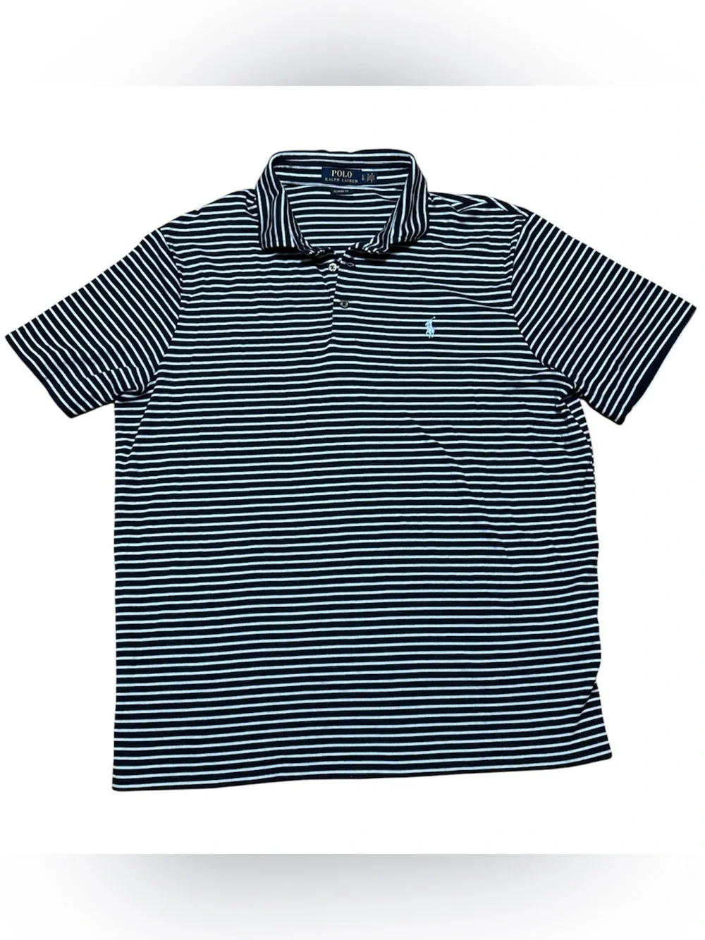 Polo Ralph Lauren Classic Fit Striped Polo Shirt Large